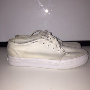 Classic White Vans Womens Size 8